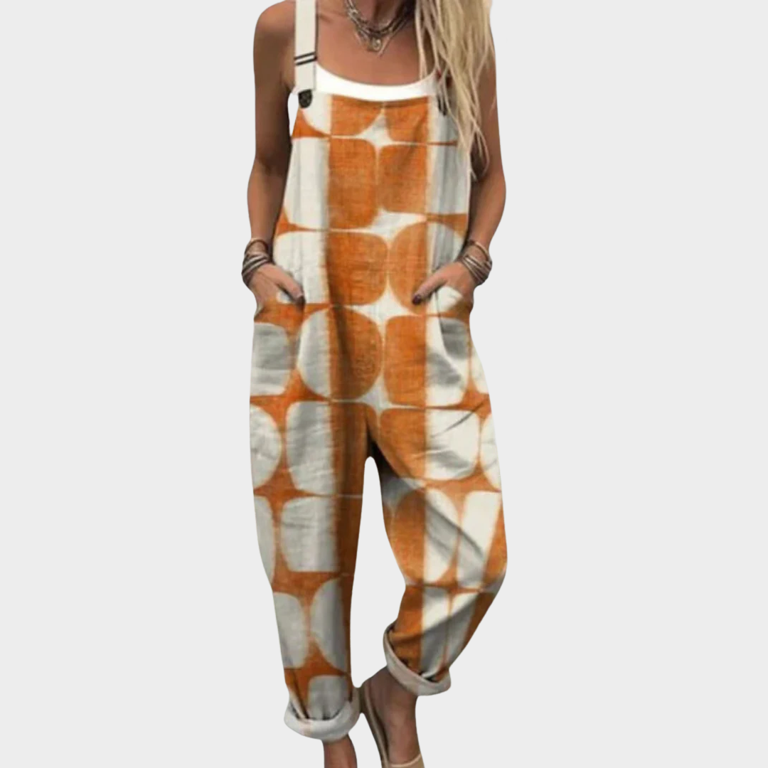 Florence – Butterfly Print Dungarees