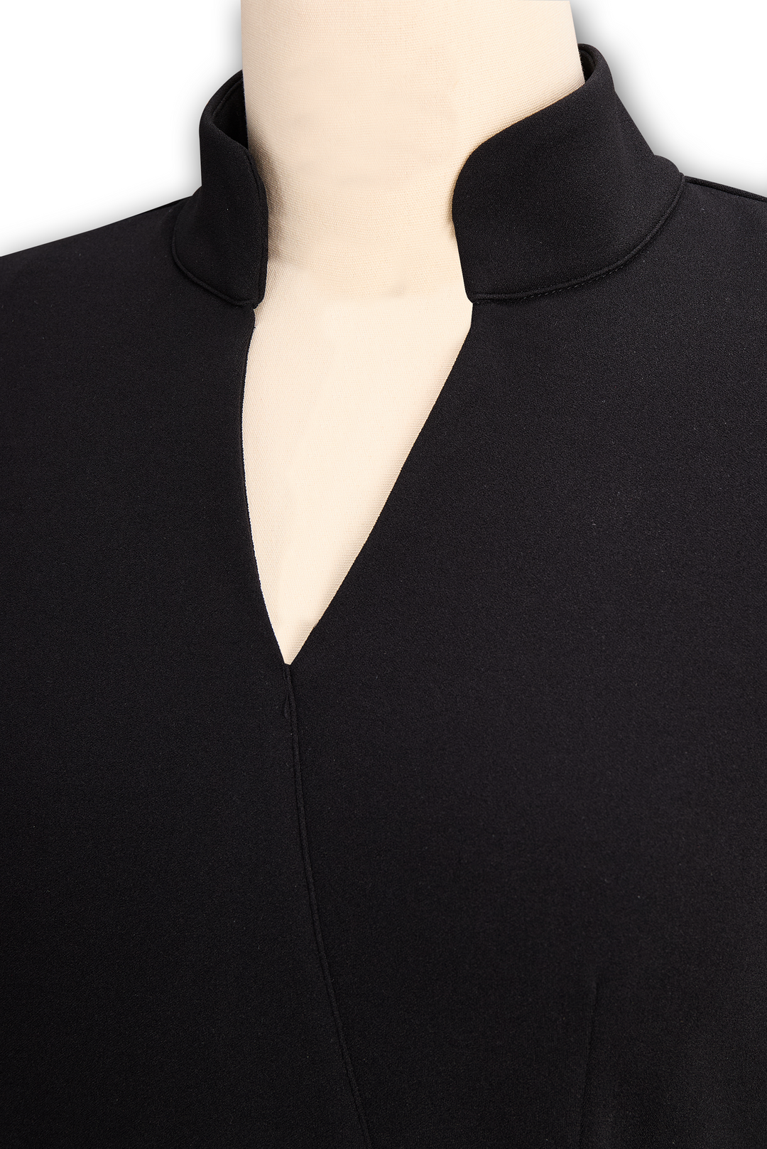 Camilla - Black Belted Sheath Dress