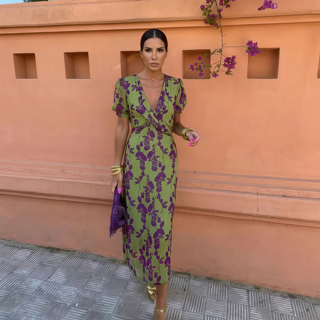 Florencia - Elegant Midi Summer Dress