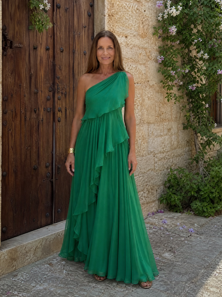 Serena – Ruffle Maxi Dress