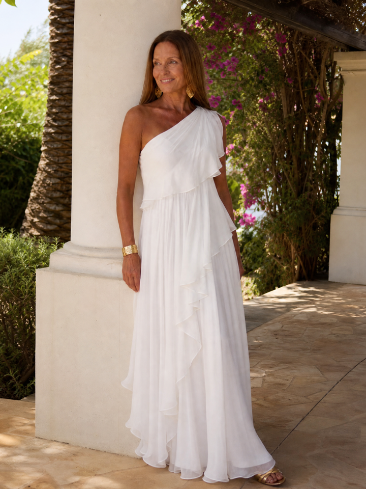 Serena – Ruffle Maxi Dress