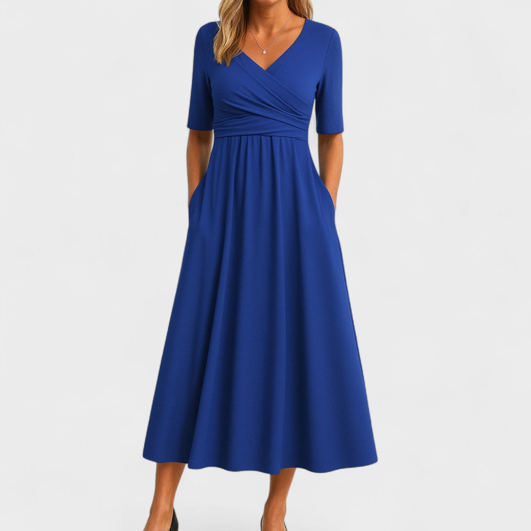 Phoebe - Elegant Midi Dress