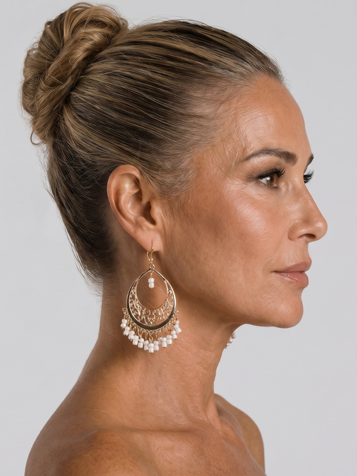Hazel Earrings - Gold