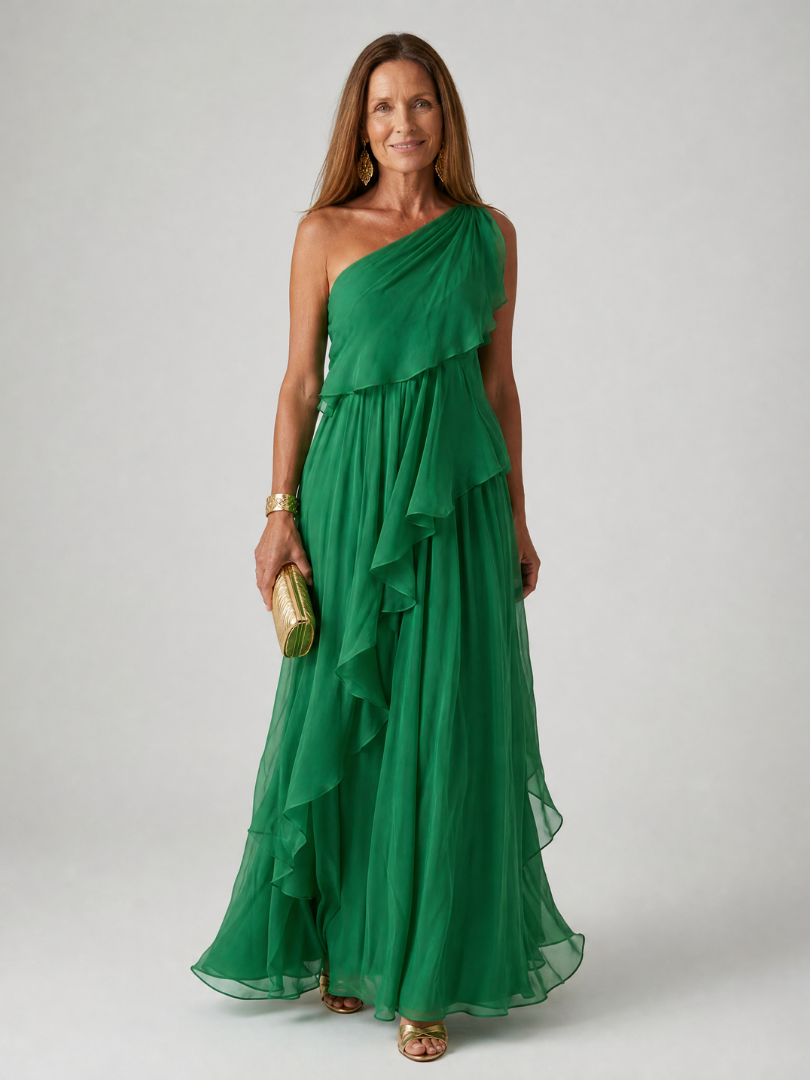 Serena – Ruffle Maxi Dress