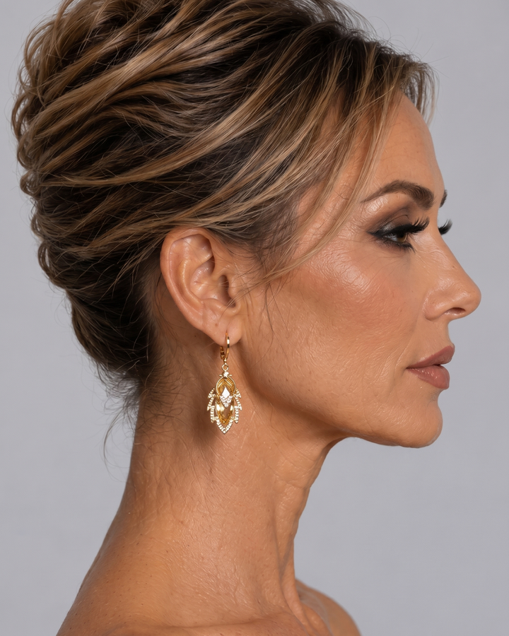 River Earrings - Gold