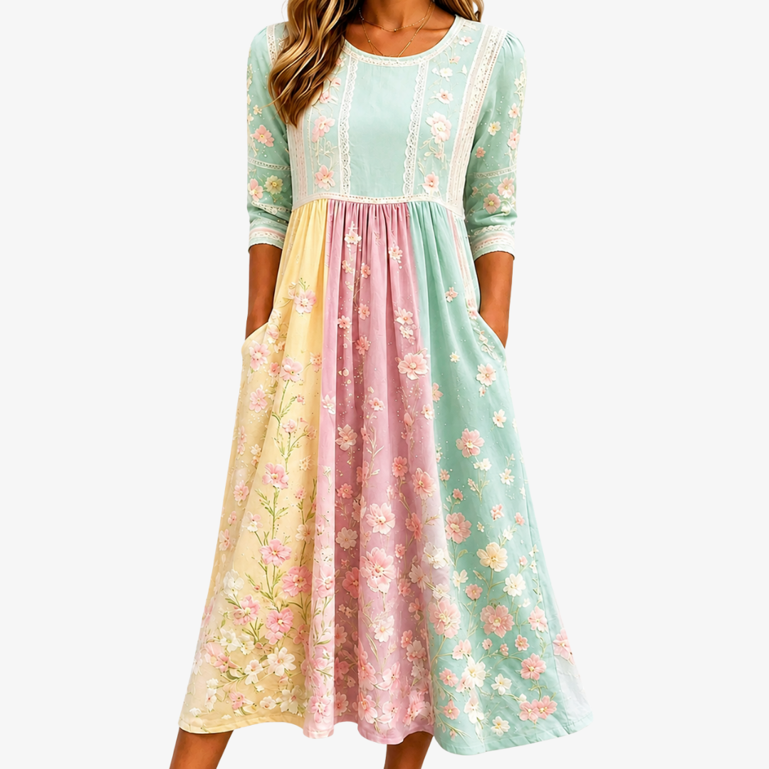 Alexandra – Floral Midi Dress