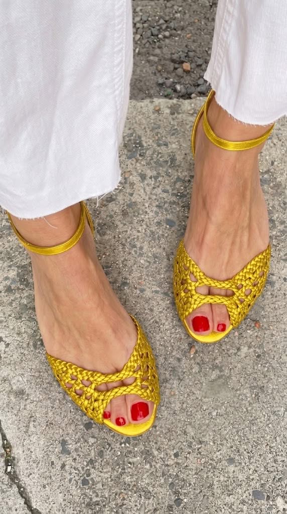 Amelia | Refined Woven Sandals