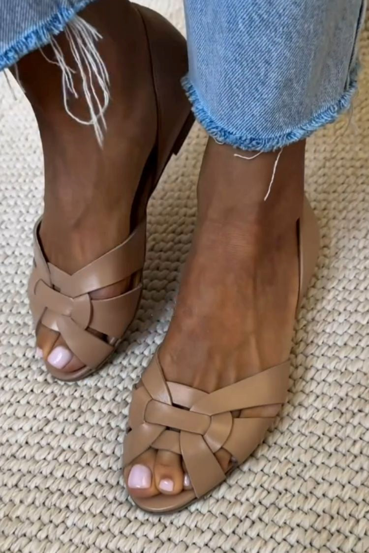 Riley | Classic Woven Sandals
