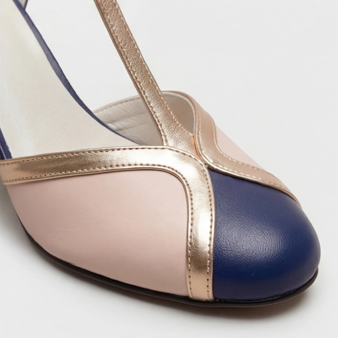 Tazariah | T-Strap Block Heel Sandals – Leah & Lila