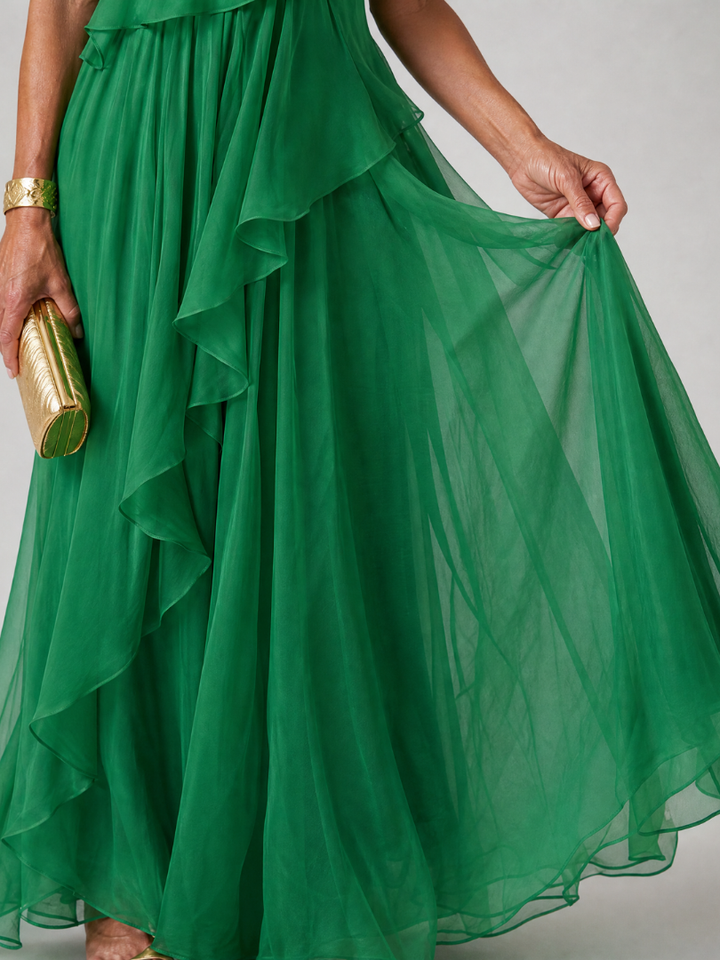 Serena – Ruffle Maxi Dress