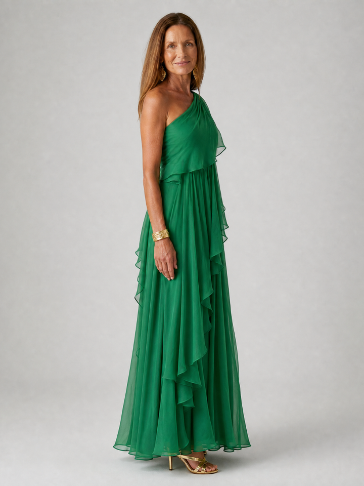 Serena – Ruffle Maxi Dress