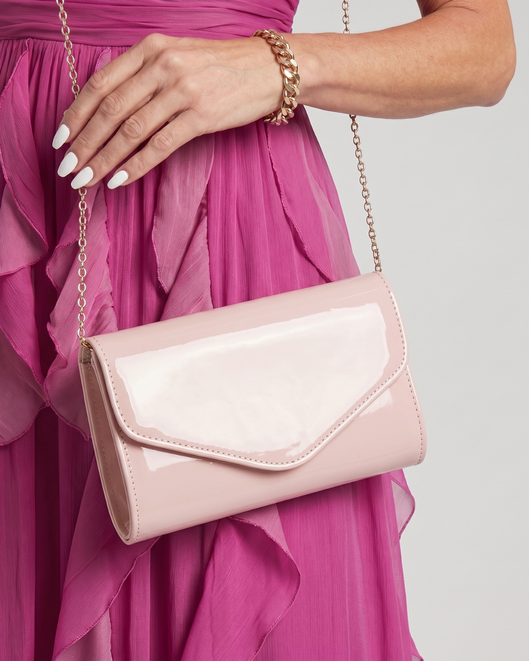 Audrey - Envelope Flap Compact Clutch Bag