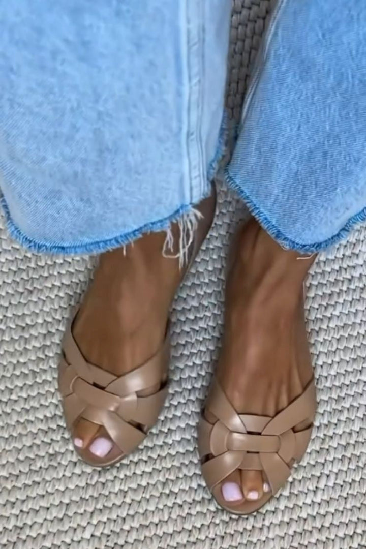 Riley | Classic Woven Sandals