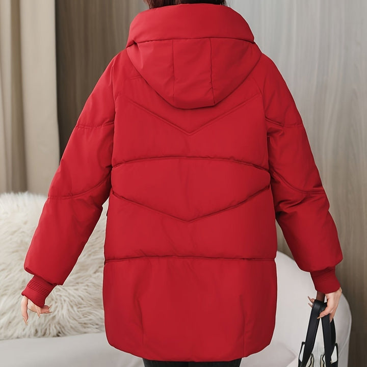 Extra Long Padded Parka | Warm Hooded Winter Coat – Leah & Lila