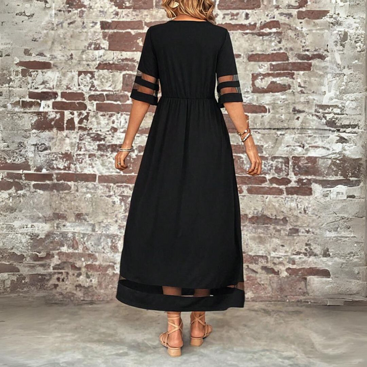Bethany- Flattering Tummy-Smoothing Midi Dress
