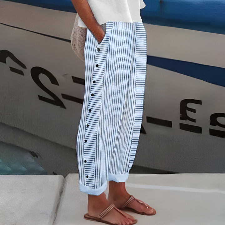 Marlene | Comfortable Wide-Leg Pants with Pockets