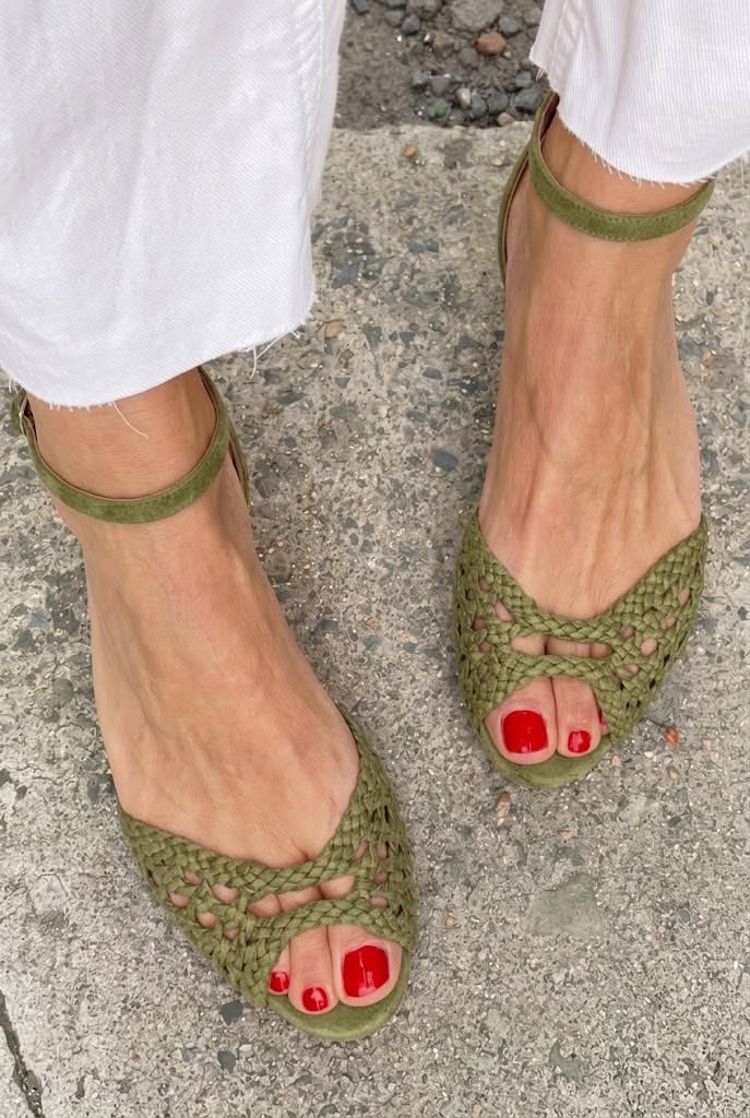 Amelia | Refined Woven Sandals