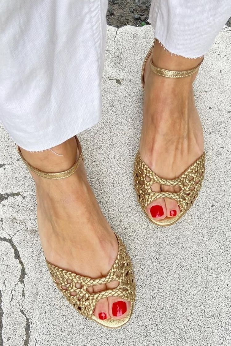 Amelia | Refined Woven Sandals