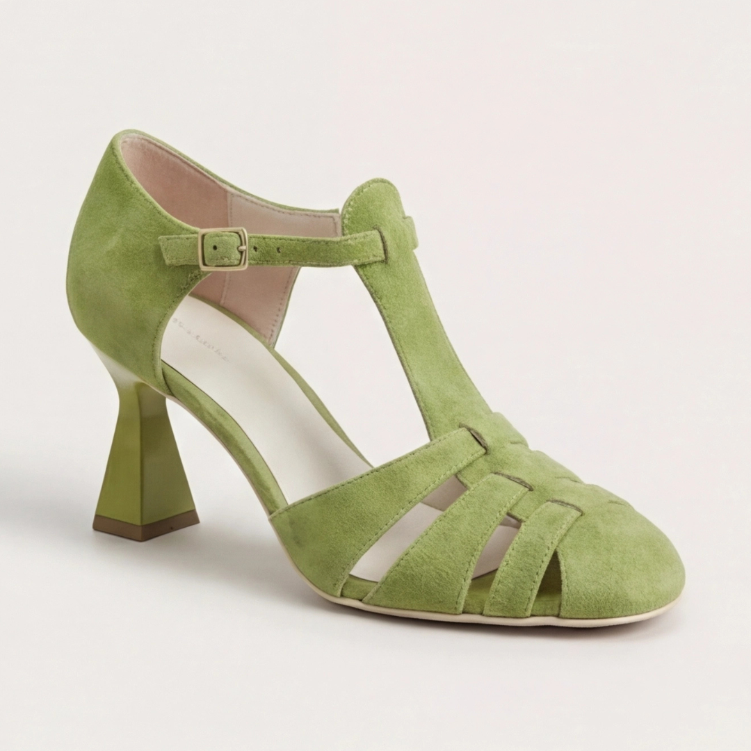 Eira™ | Vintage Strap Heels – Leah & Lila
