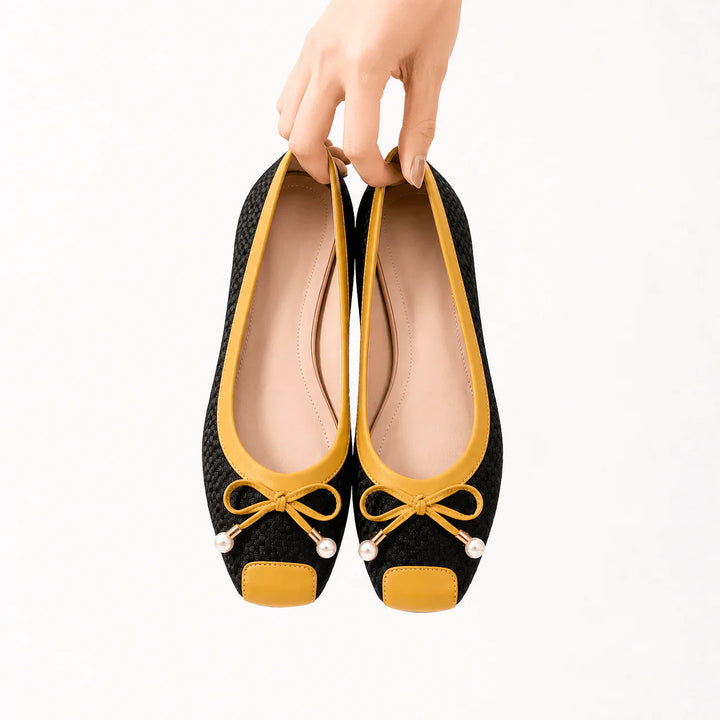 Alexis - Bow Ballet Flat Shoes