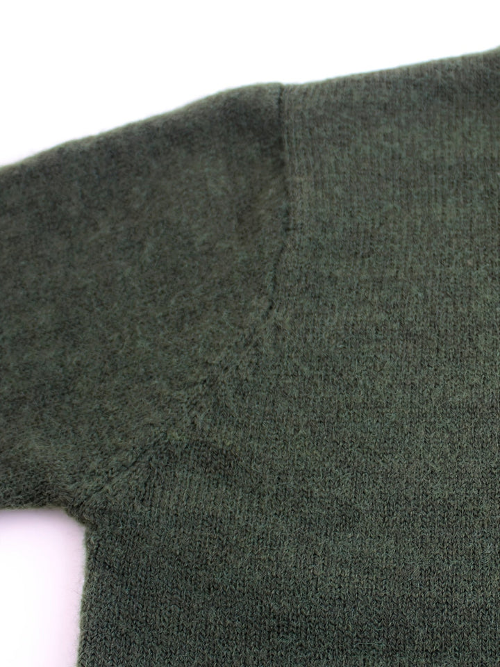 Cynthia | Ribbed Striped-Sleeve Sweater