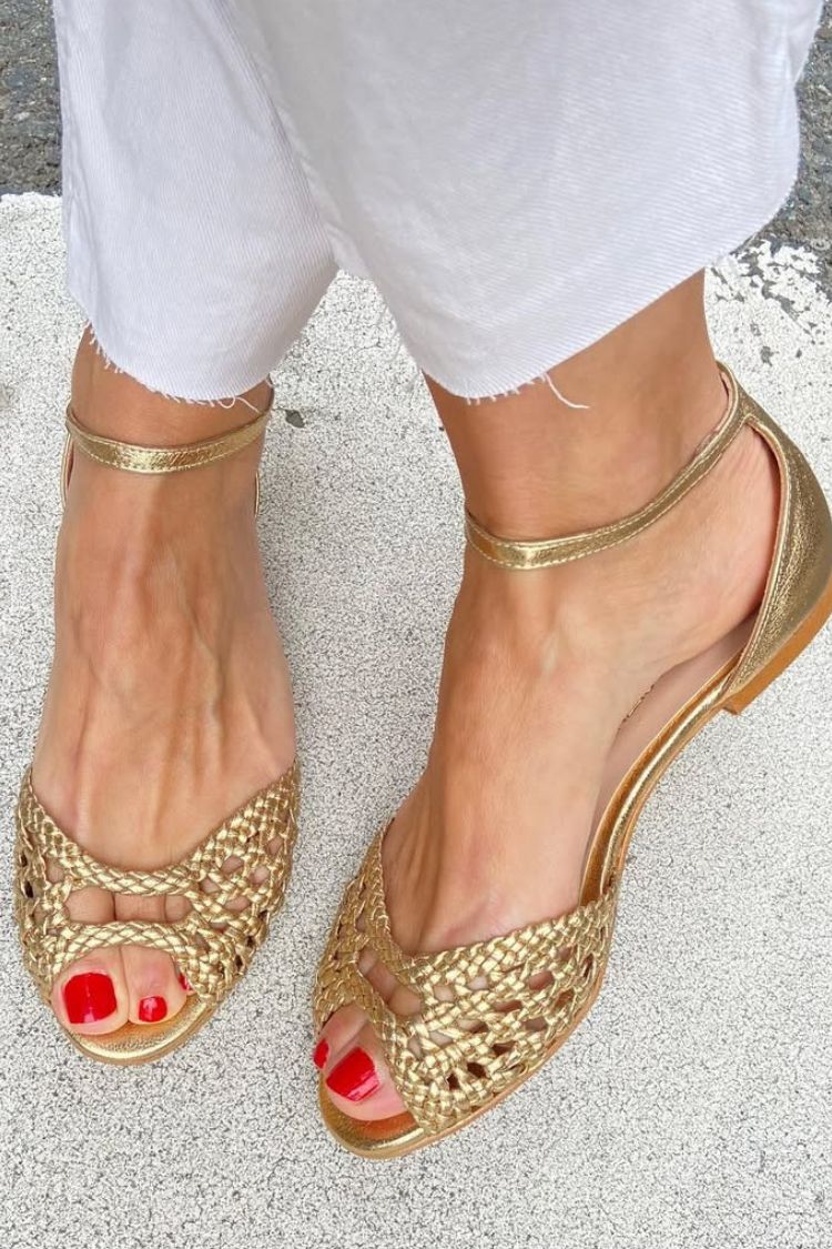 Amelia | Refined Woven Sandals