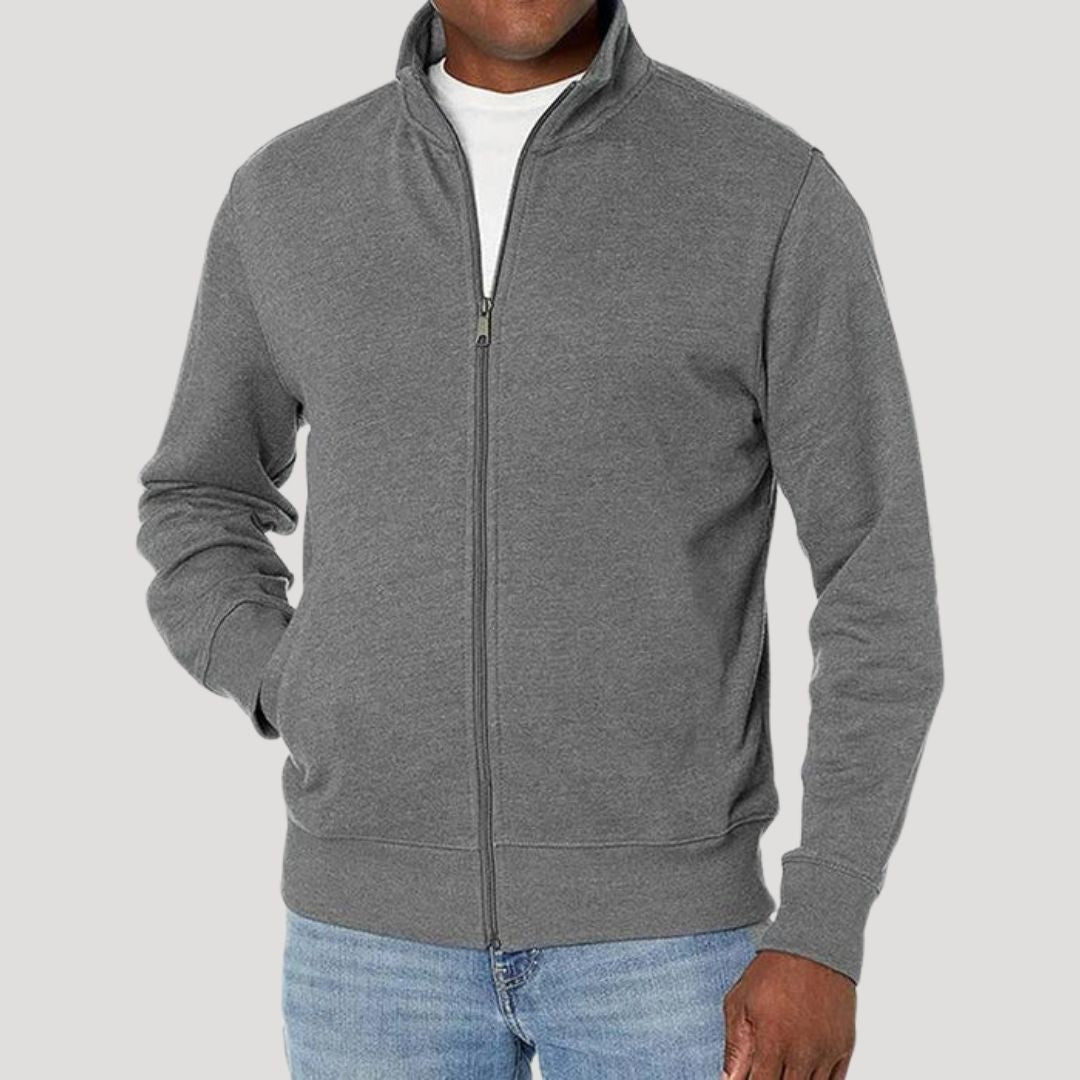 Heren Lichtgewicht Voorjaarsjack met Rits Casual Dagelijks Comfortabel Veelzijdig Modern Design Stijlvol | Sansoti