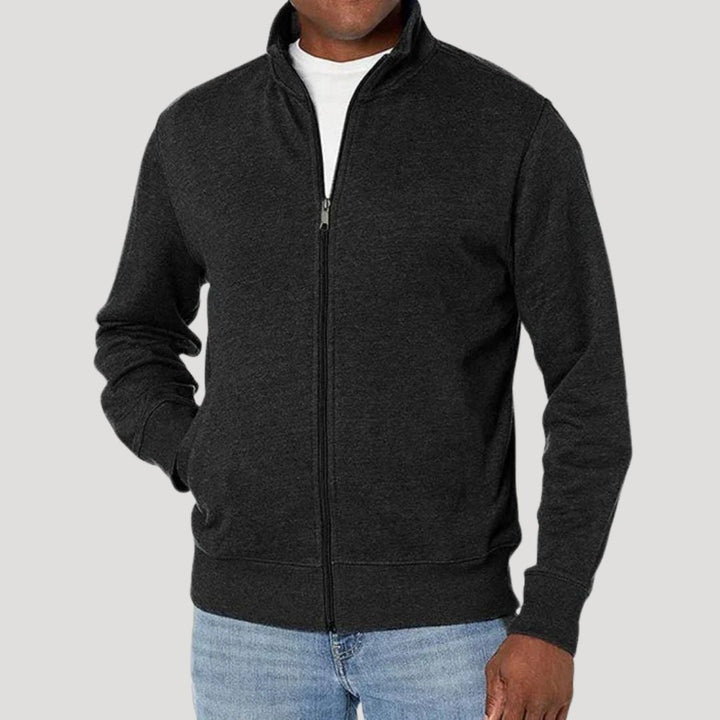 Heren Lichtgewicht Voorjaarsjack met Rits Casual Dagelijks Comfortabel Veelzijdig Modern Design Stijlvol | Sansoti