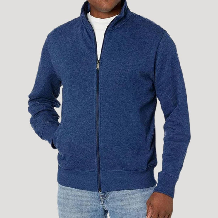 Heren Lichtgewicht Voorjaarsjack met Rits Casual Dagelijks Comfortabel Veelzijdig Modern Design Stijlvol | Sansoti