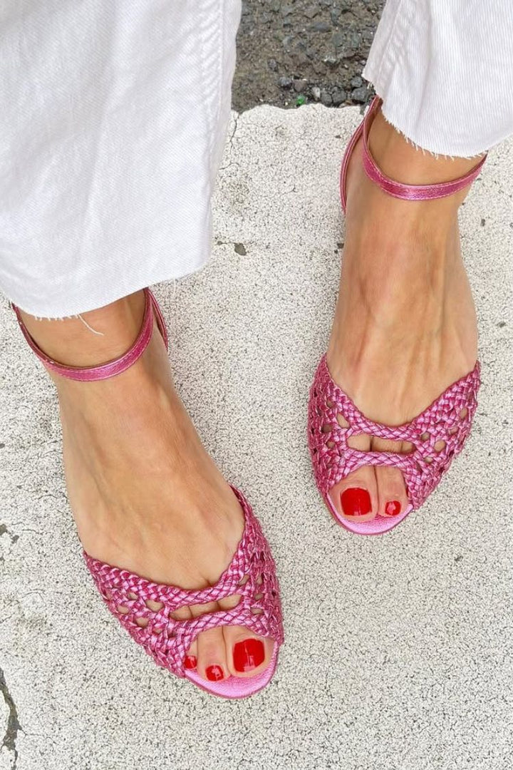 Amelia | Refined Woven Sandals