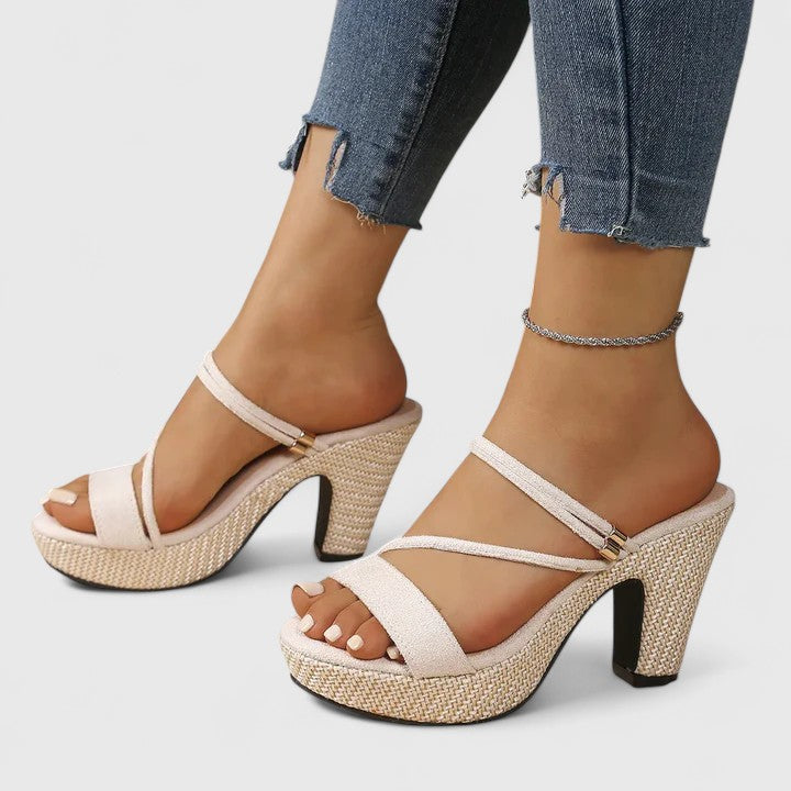 Lorienna | Strappy Stiletto Pumps