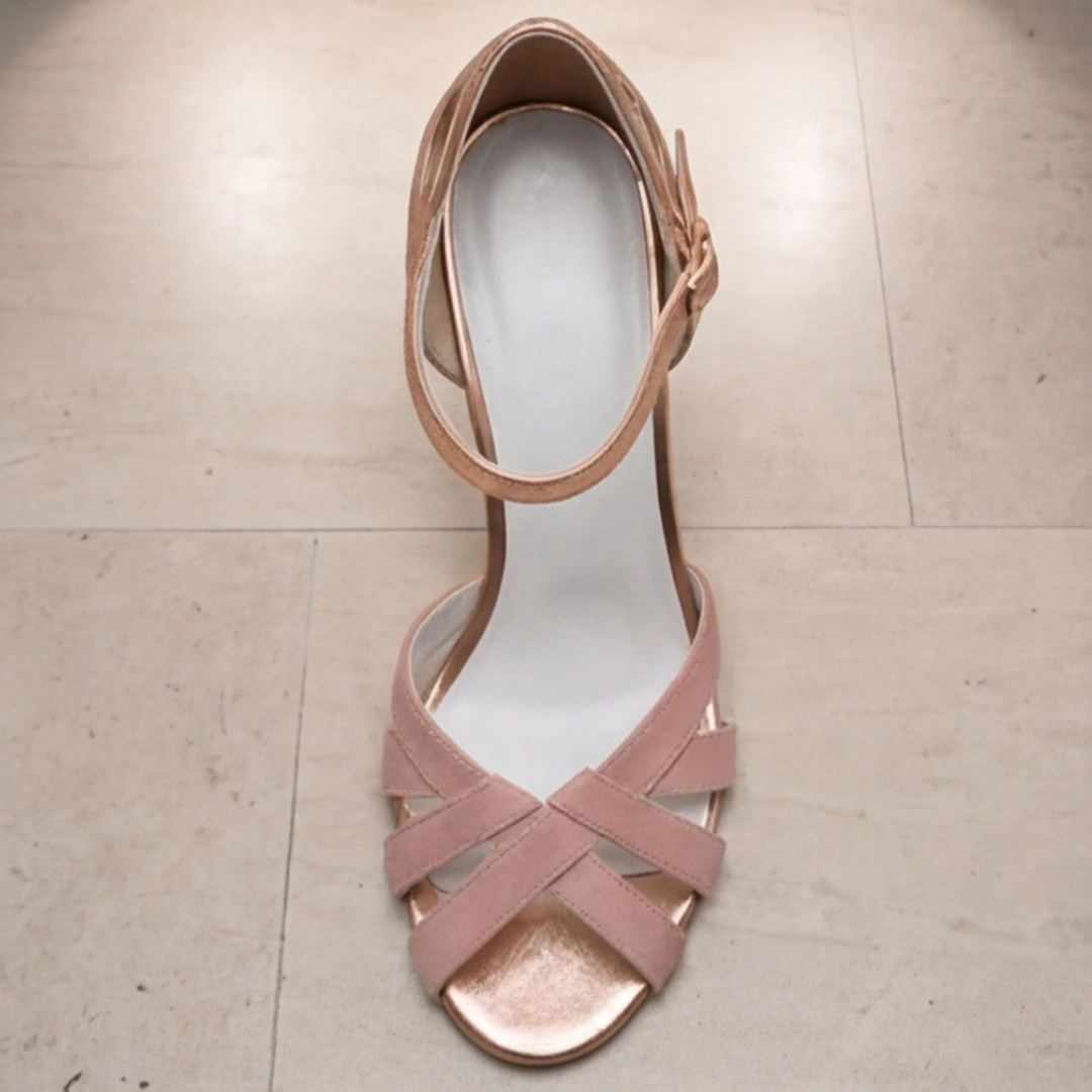 Danariah | T-Strap Ankle Strap Pumps – Leah & Lila