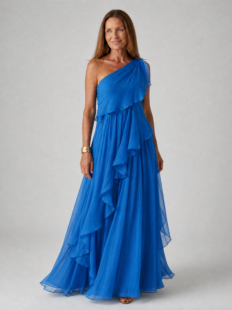 Serena – Ruffle Maxi Dress