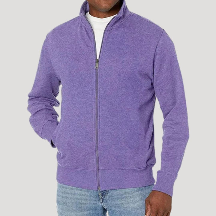 Heren Lichtgewicht Voorjaarsjack met Rits Casual Dagelijks Comfortabel Veelzijdig Modern Design Stijlvol | Sansoti