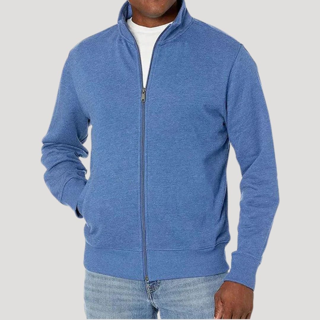 Heren Lichtgewicht Voorjaarsjack met Rits Casual Dagelijks Comfortabel Veelzijdig Modern Design Stijlvol | Sansoti