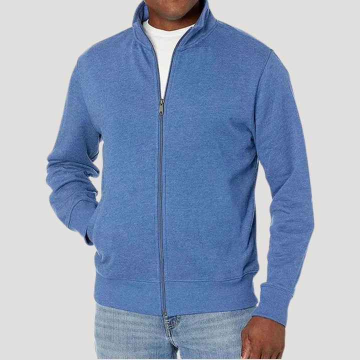 Heren Lichtgewicht Voorjaarsjack met Rits Casual Dagelijks Comfortabel Veelzijdig Modern Design Stijlvol | Sansoti