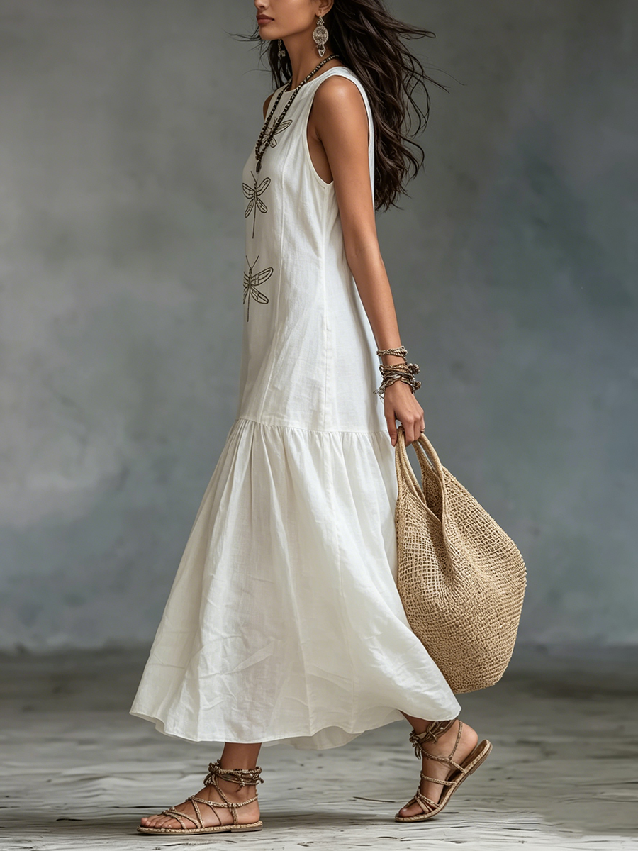 Loretta – Sleeveless Maxi Dress