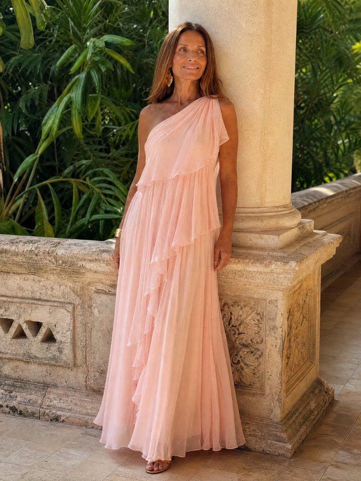 Serena – Ruffle Maxi Dress