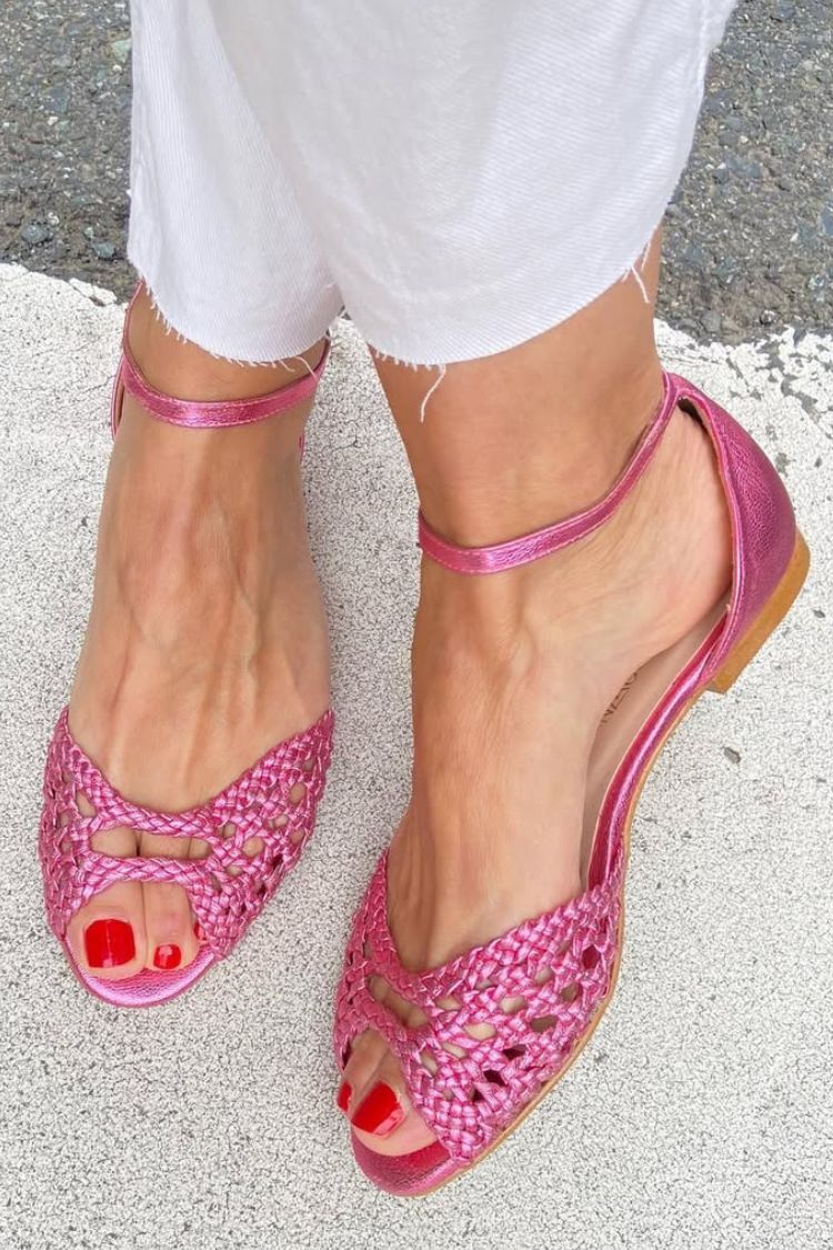 Amelia | Refined Woven Sandals