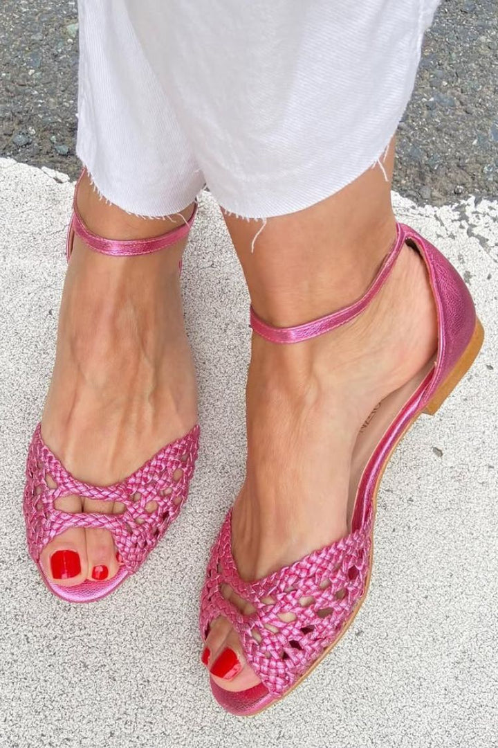 Amelia | Refined Woven Sandals