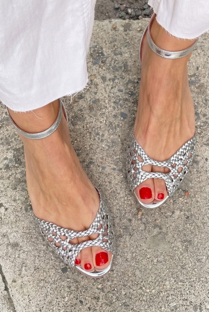 Amelia | Refined Woven Sandals