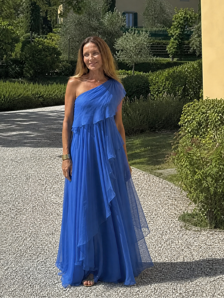 Serena – Ruffle Maxi Dress