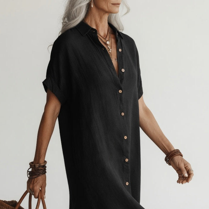 Claire - Midi Shirt Dress
