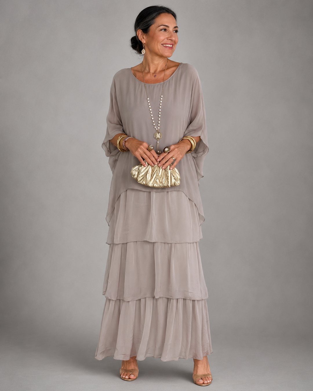 Lori - Elegant Flowing Maxi Dress