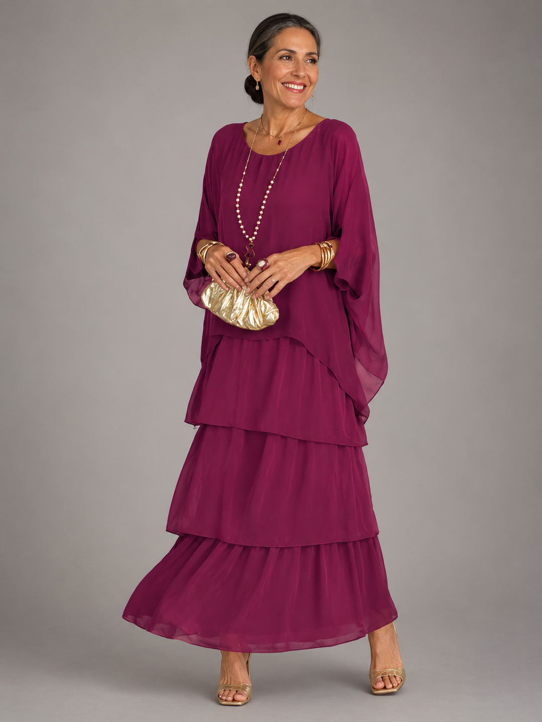Lori - Elegant Flowing Maxi Dress