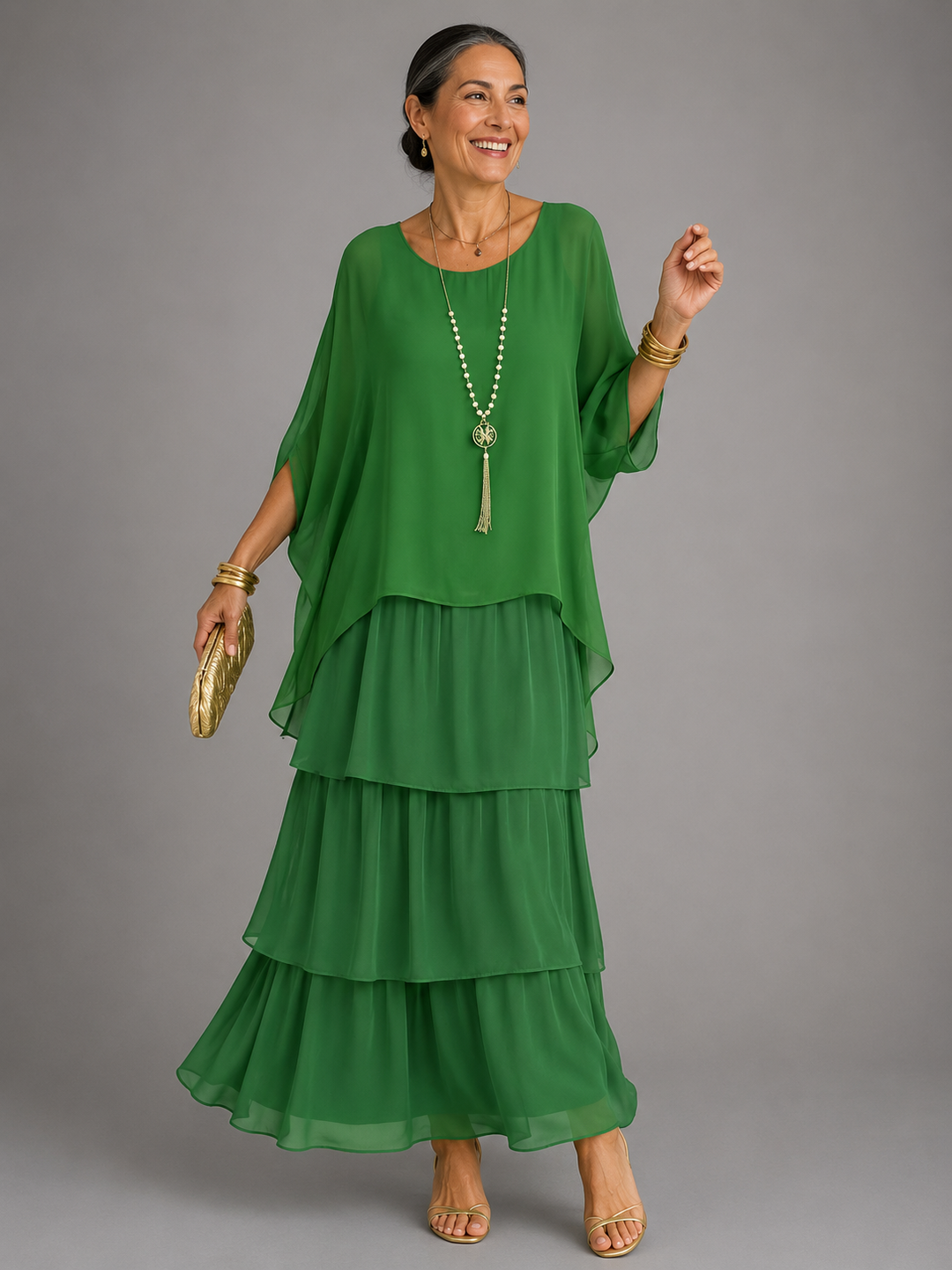 Lori - Elegant Flowing Maxi Dress