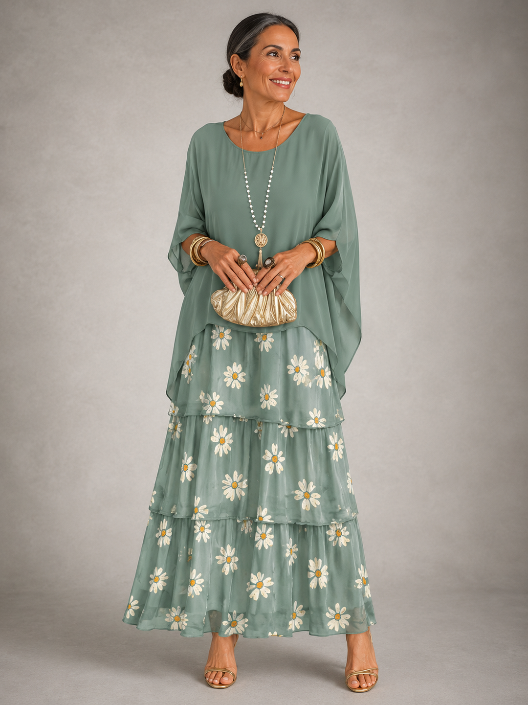 Lori - Elegant Flowing Maxi Dress