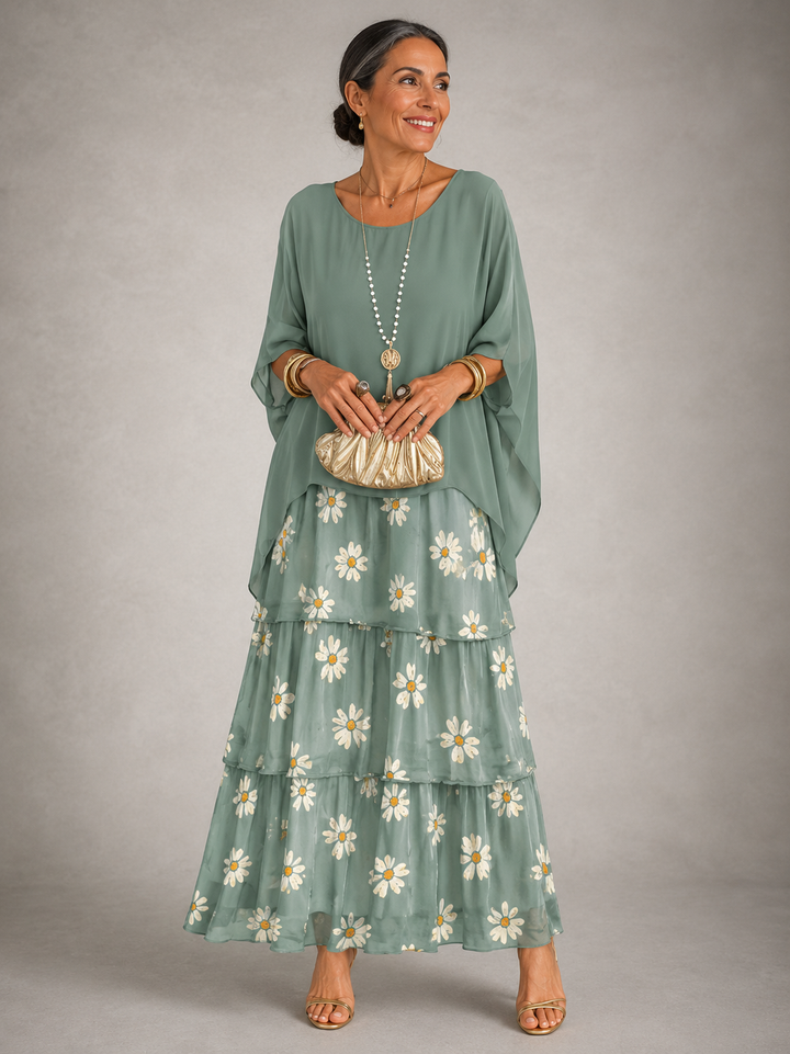 Lori - Elegant Flowing Maxi Dress
