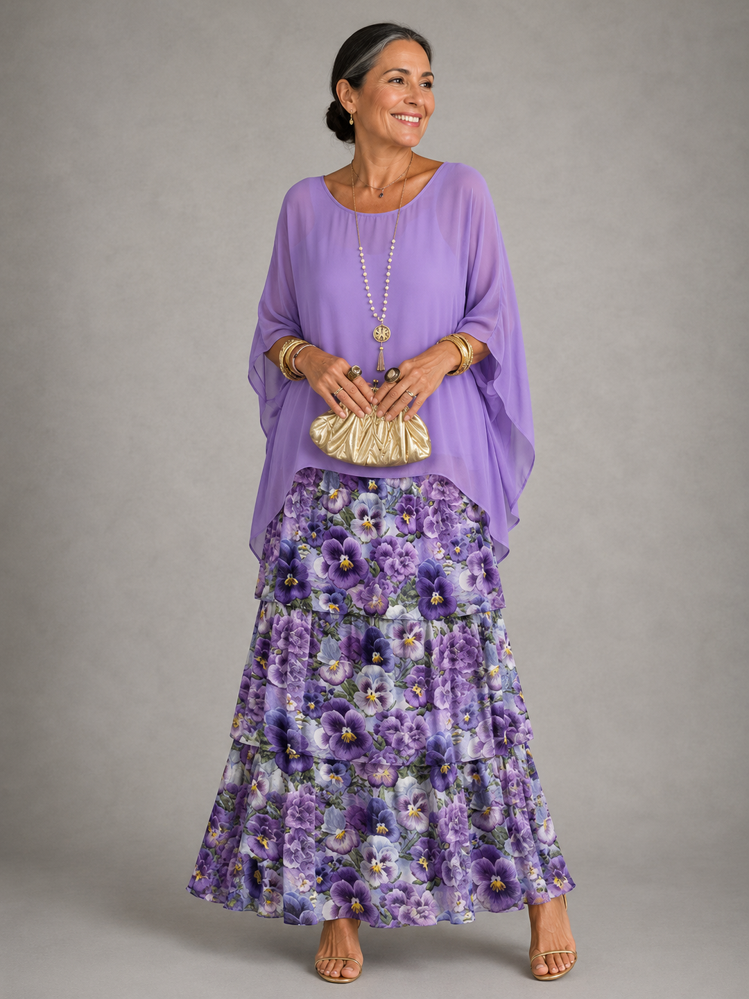 Lori - Elegant Flowing Maxi Dress