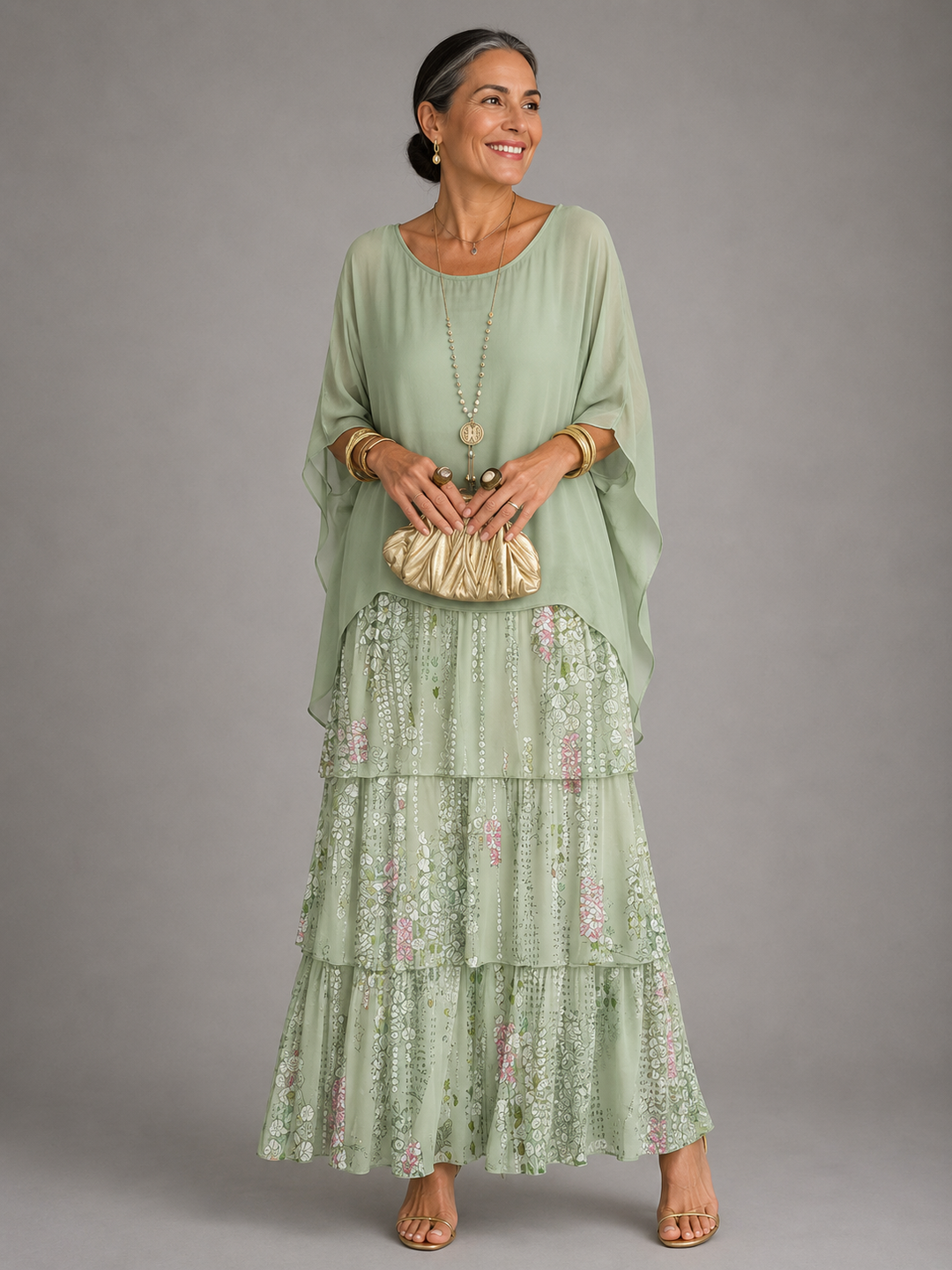 Lori - Elegant Flowing Maxi Dress